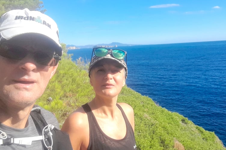 Neil and Emma Hunkin, from Penwithick, near St Austell.
