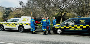 Coastguard save man from the boating lake
