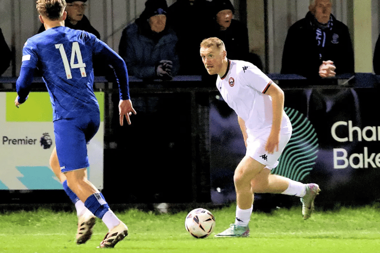 Luke Jephcott scored City's third against Chippenham - Picture: Richard Chappell