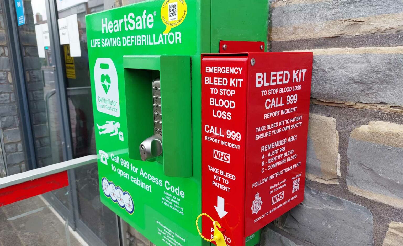 Lifesaving bleed control kits to be installed at 25 spots around ...