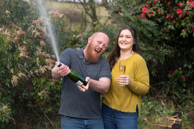 Liskeard father celebrates his million pound lunchbreak win