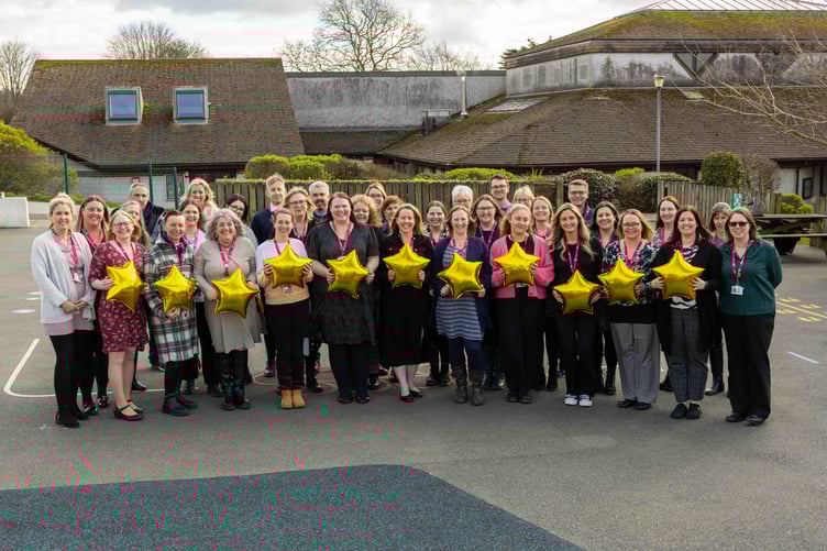 Mount Charles School in St Austell is celebrating its Ofsted report.