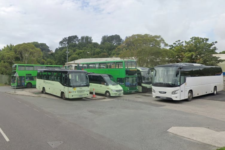 Roselyn Coaches are based in St Blazey. Picture: Google