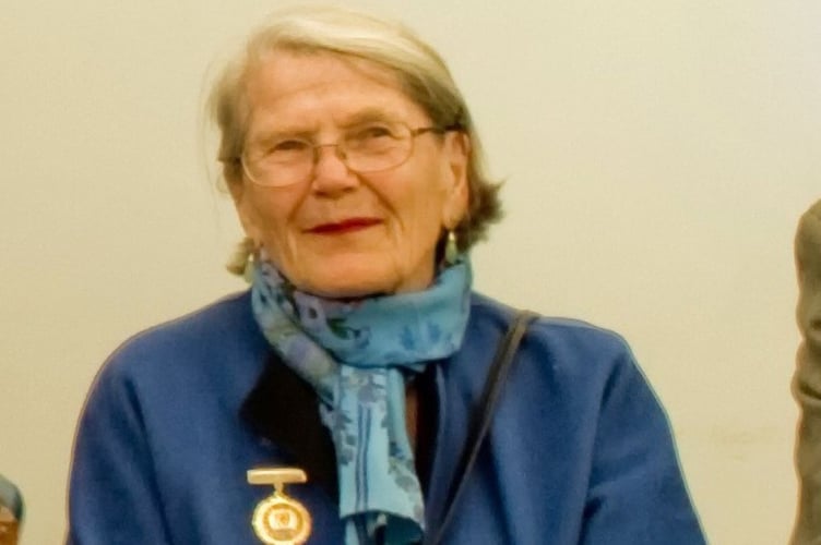 A Civic memorial service was held in February in Saltash to remember Barbara Spring, a dedicated councillor and volunteer in the town who served on town, county councils and as Mayor and Freeman in the town. (Picture: Peter Spring)