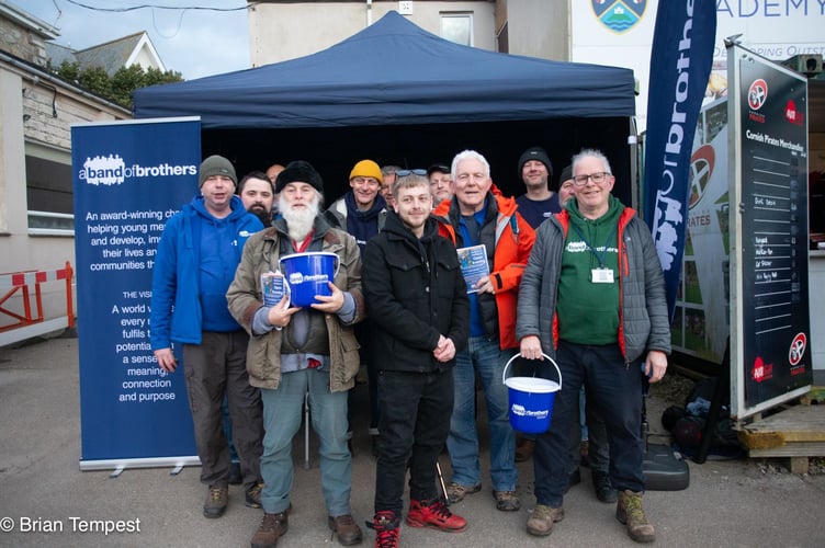 Over £400 Raised for ‘A Band of Brothers’.