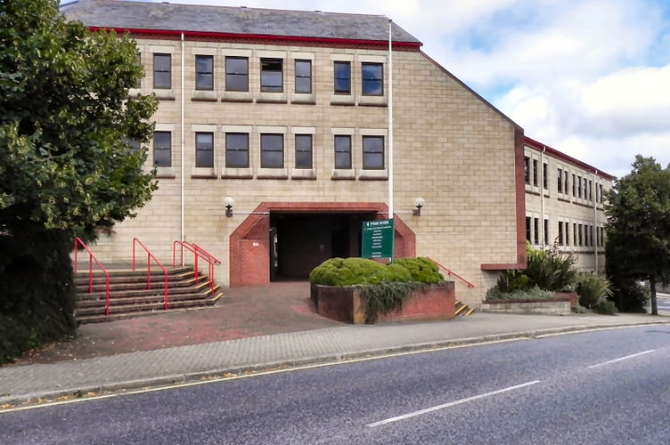 Pydar House in Truro where the inquest into the death of Nathan Paul Molyneaux was held
