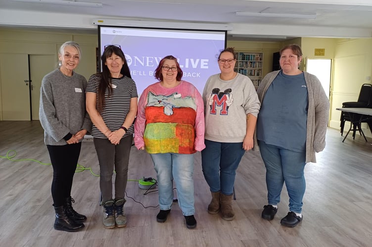 Members of the committee at the Treviscoe Institute & Community Centre have been celebrating the improvements.