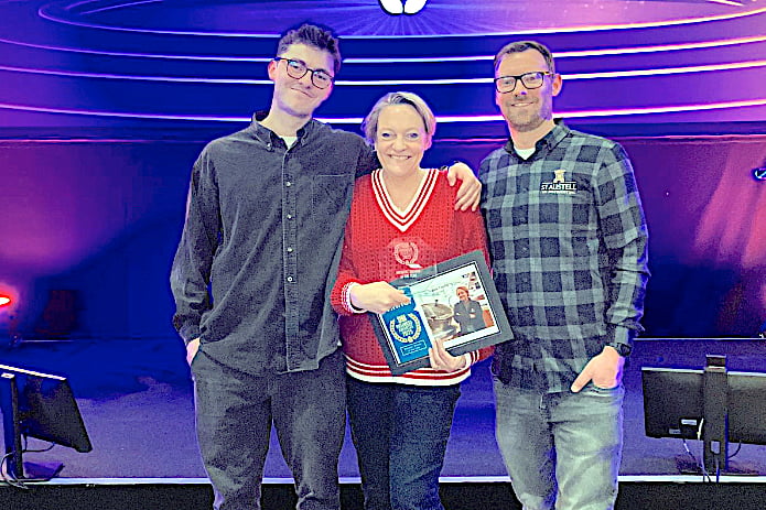 Georgina Young was voted the Brewers’ Brewer of the Year at the awards ceremony.