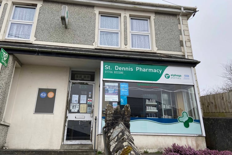 Banns Pharmacy owns five chemist shops in Cornwall, including St Dennis Pharmacy. Picture: Andrew Townsend