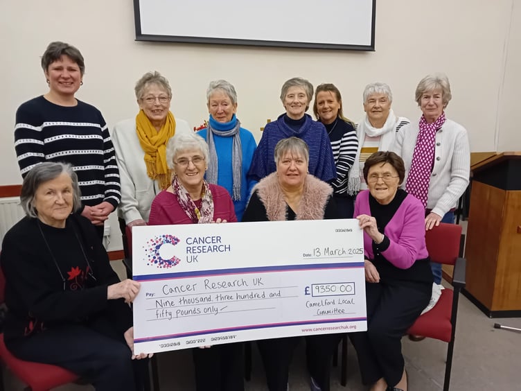 Camelford Cancer Research Donation