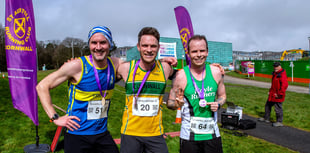 Cornwall AC star eases to victory ahead of Marples and O'Neill