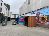 Shopping centre welcomes banking cash pod