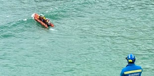 Lifeboat scrambled to rescue person cut off by the tide
