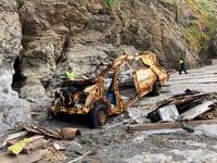 Charity to enlist help of rugby players to remove van from beach