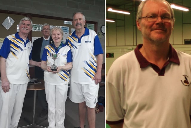 Frost ends Drew's long rain as county indoor singles champion
