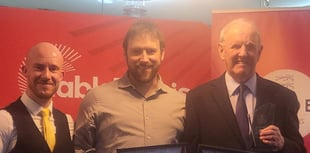 Cornish trio recognised at Pride of Table Tennis Awards