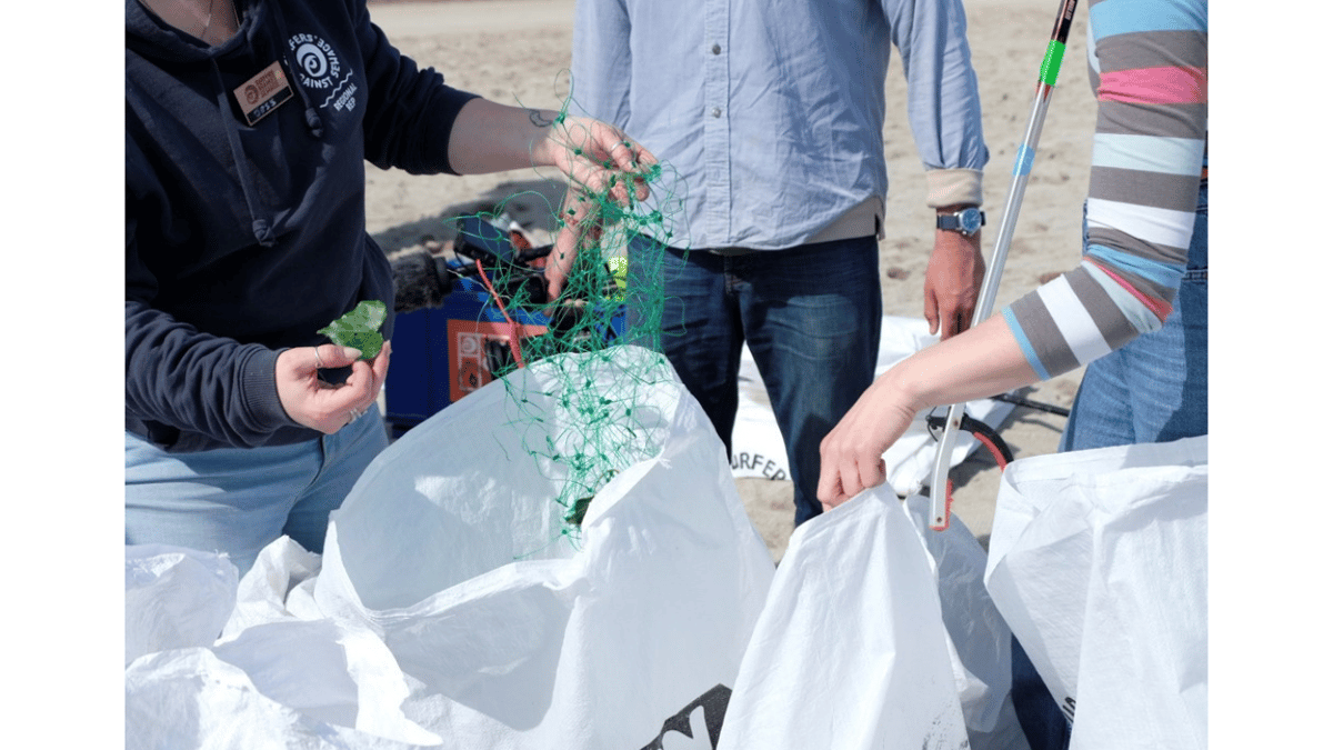 Falmouth Spring Clean Falmouth volunteers tackle plastic waste in spring beach clean ...