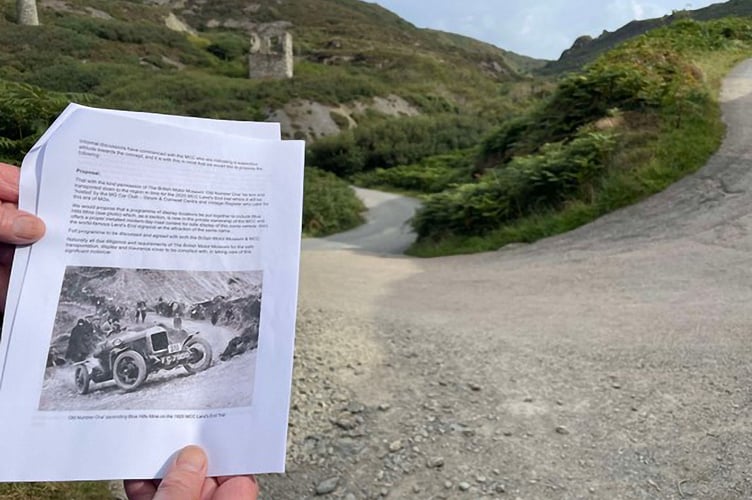 Iconic MG to return to the Land's End Trial Cornwall.