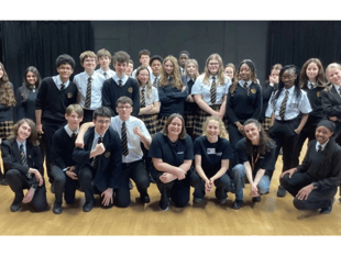 Pool Academy students take centre stage in Macbeth at Minack Theatre