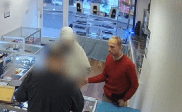 Men who made pensioner buy them bracelet and demanded cash are jailed