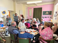 Coffee, cake, crowds and community magic for Oddfellows group