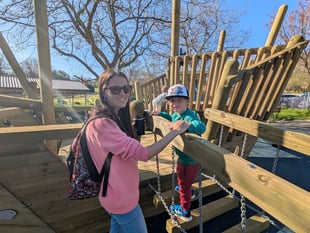 Families take the plunge to enjoy new nautical themed play park