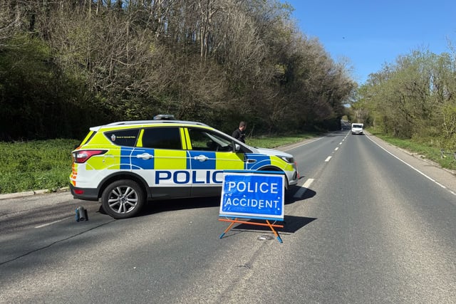 Serious A39 crash closes road