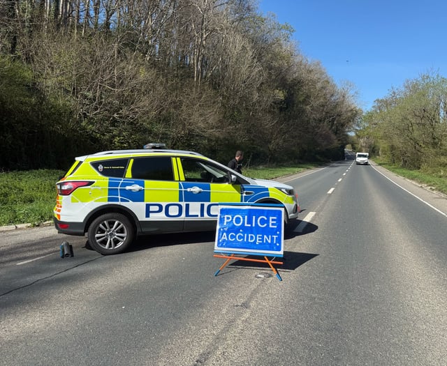Serious A39 crash closes road