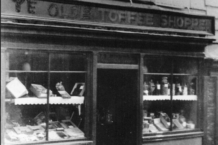 'Ye Olde Toffee Shoppe' on Lower Lux Street in Liskeard (Picture: Brian Oldham/Historic England)