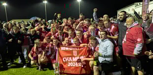 Newquay achieve historic promotion to Western League Premier Division 