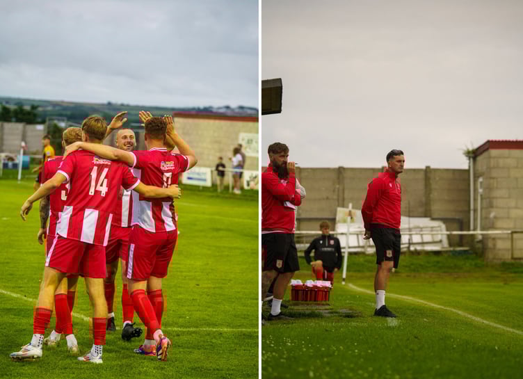 Newquay AFC football.