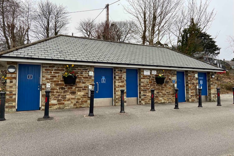 Councillors voted to upgrade the Changing Places toilet at the Priory Car Park toilets in St Austell. Picture: Andrew Townsend