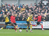 Truro edged out by promotion rivals Torquay on record-breaking day