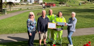 Awards heaped on Trenance Gardens is certainly growing