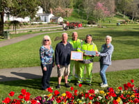 Awards heaped on Trenance Gardens is certainly growing