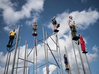 Gravity defying dance-circus production being staged at Watergate Bay