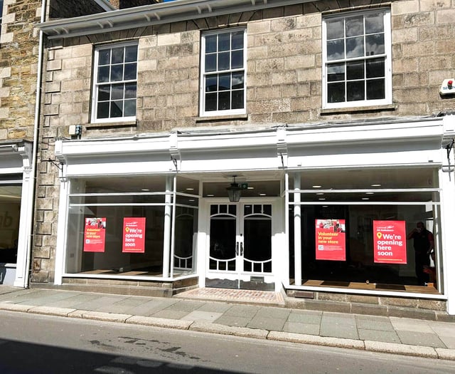 New Cornwall Air Ambulance shop flying into city centre