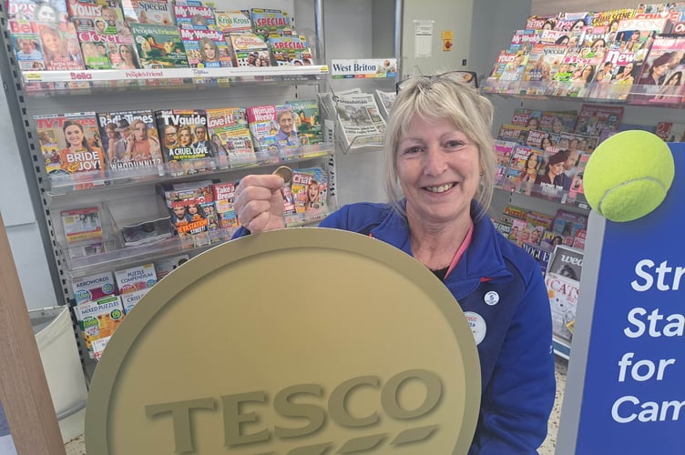 Tesco shopper selects youth football team to receive £5,000 donation.