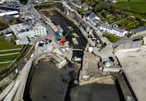 Work progressing on harbour lockgate project