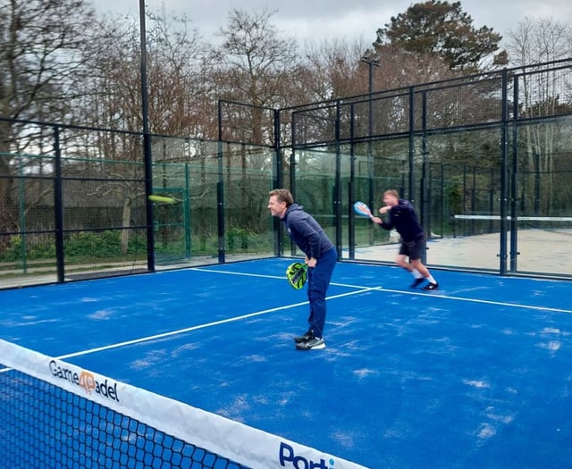 Tennis club scores second padel court