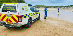 Emergency services alerted after person got into difficulty