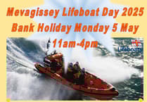 Lifeboat day to run in Cornish port on bank holiday Monday