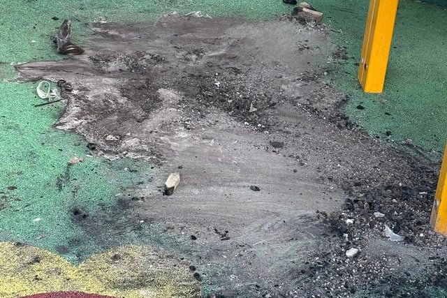 Vandals damage popular play park after setting equipment alight
