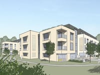 Anger at controversial plan to build 72 flats