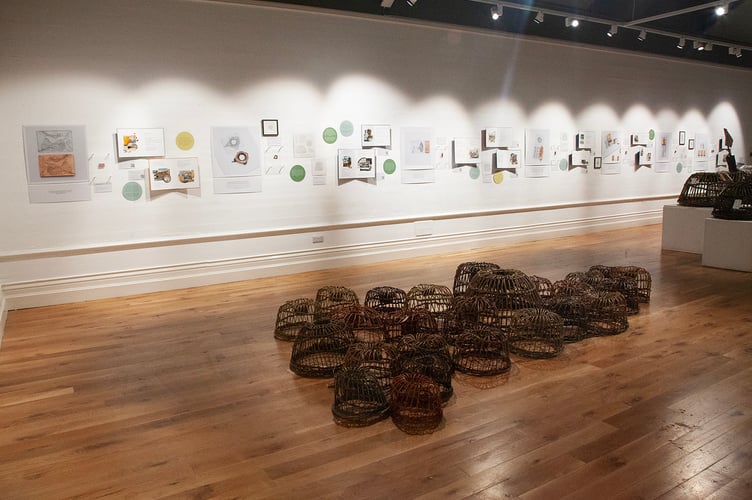 Withy Lore exhibition at the Cornwall Museum and Art Gallery, Truro .