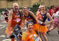 Family complete the London Marathon to help disabled people in the community