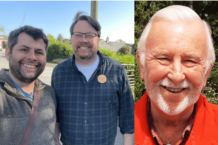 Leigh Frost (left), Dan Rogerson (centre) and Chris Batters (right) (Picture: Liberal Democrats/Tindle)