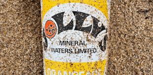 Vintage drinks can discovered during beach clean 