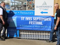 St Ives September Festival welcomes new sponsor