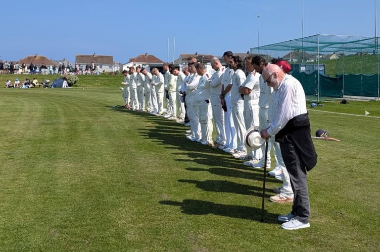 Newquay CC Julian Lugg.